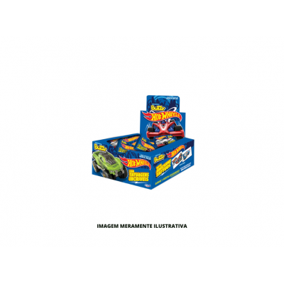 CHICLE BUZZY HOT WHEELS TATTOO MENTA RICLAN 90UN